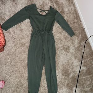 Fleece Lined Jumpsuit